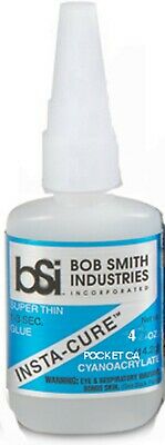 Bob Smith Insta-Cure™ Pocket CA Glue Super Thin w/Pin In Cap 4oz  (BSI-132)