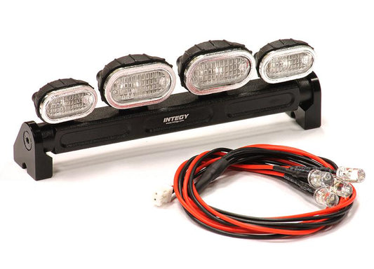 Integy Realistic Roof Top Spot Light Set (4) LED White w/ Adj. Housing (C24144BLACK) Integy
