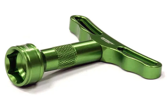 Integy T2 QuickPit 17mm Size Hex Wheel Socket Wrench (C24300GREEN)