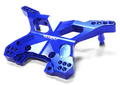 Integy Billet Machined Rear Shock Tower for Traxxas 1/10 Slash 4X4 (C26399BLUE)
