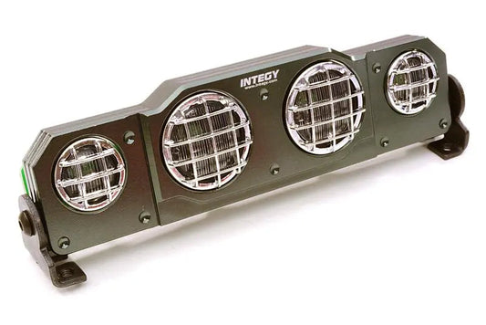 Integy Realistic Roof Top SMD LED Spot Light 113x19x29mm for 1/10 Scale Crawler (C26798GUN) Integy