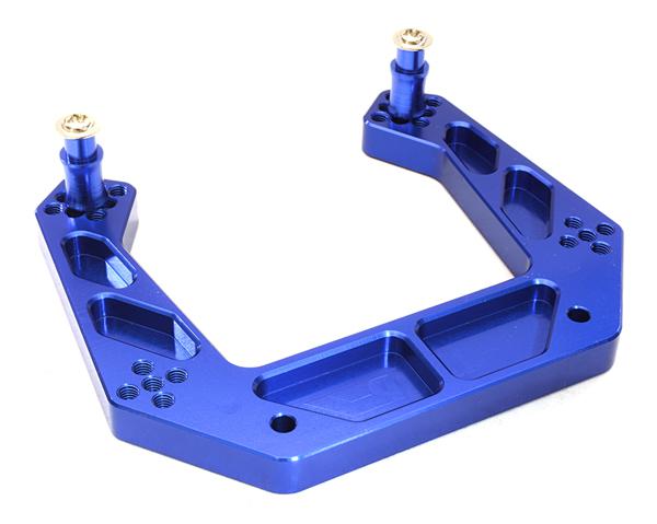 Integy Machined Front Shock Tower for Electric Slash 2WD, Rustler 2WD, Stampede 2WD XL5 (C27046BLUE)