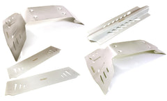 Integy Stainless Steel Complete Skid Plate Kit for Traxxas X-Maxx 4X4 (C27049)