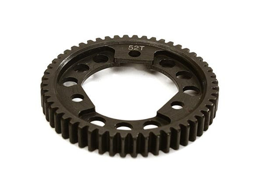 Integy Steel 0.8 Center Diff Type Spur Gear 52T for 1/10 Stampede 4X4 & Slash 4X4 (C27643)