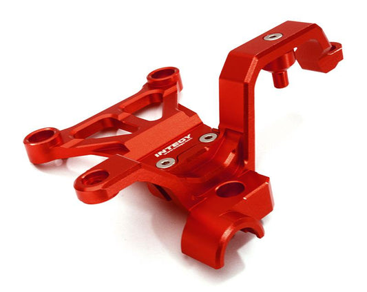 Integy Billet Machined Steering Bell Crank Support for Traxxas X-Maxx 4X4 (C28146RED)