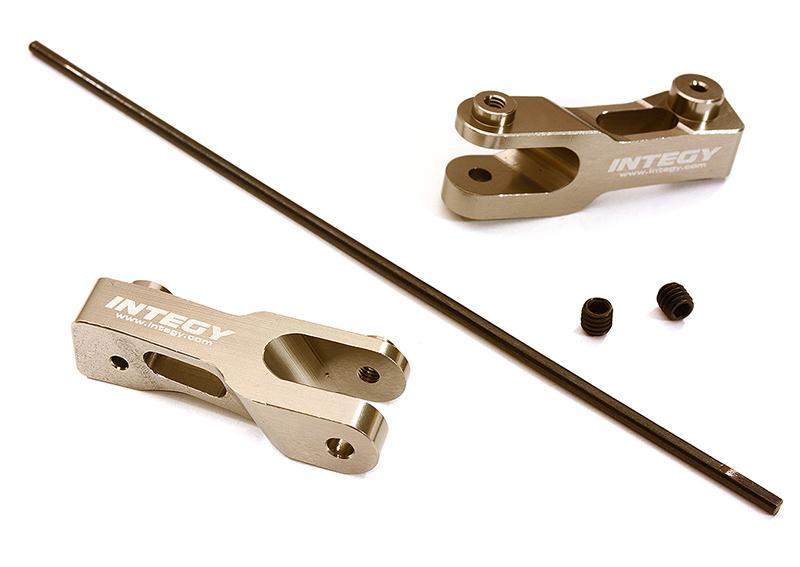 Integy Front Anti-Roll Sway Bar Set for Traxxas 1/7 Unlimited Desert Racer (C28563SILVER) Integy