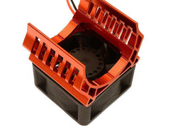Integy 36mm Motor Heatsink+40x40mm Cooling Fan 17k rpm for Most 1/10 On-Road & Off-Road (C28598RED) Integy