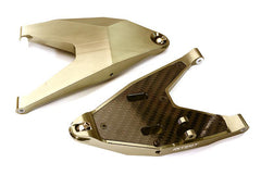 Integy Machined Front Lower Suspension Arms for Traxxas 1/7 Unlimited Desert Racer (C28607GREY)