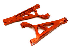 Integy Billet Machined Front Upper Suspension Arms for Traxxas 1/10 E-Revo 2.0 (C28683RED)
