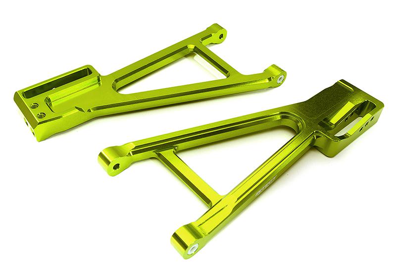 Integy Billet Machined Rear Lower Suspension Arms for Traxxas 1/10 E-Revo 2.0 (C28685GREEN)