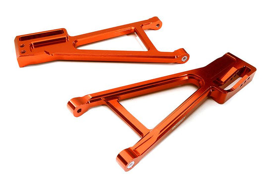 Integy Billet Machined Rear Lower Suspension Arms for Traxxas 1/10 E-Revo 2.0 (C28685RED)