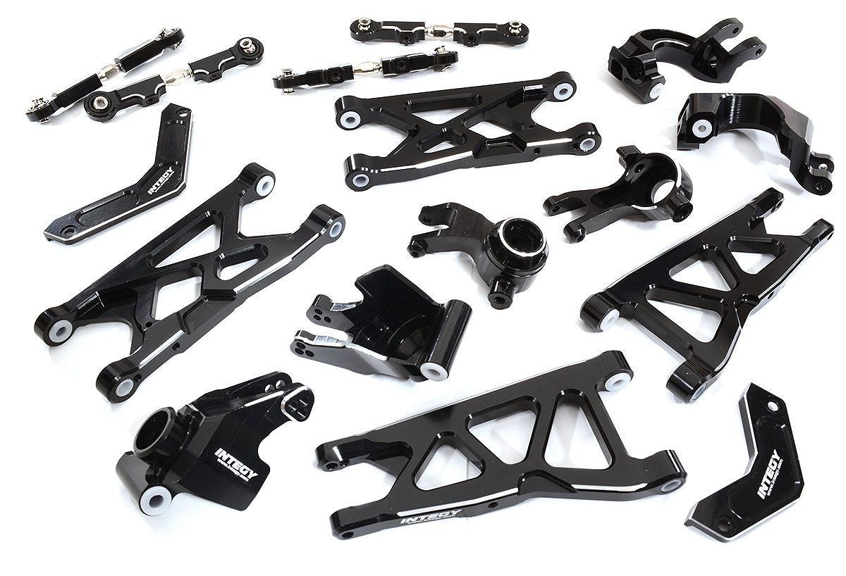 Integy Billet Machined Suspension Kit for Arrma 1/10 Granite 4X4 3S BLX (C28861BLACK) Integy