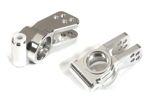 Integy Billet Machined Rear Hub Carriers for Losi 1/10 Lasernut U4 4WD Brushless RTR (C31340SILVER)