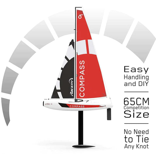 IMEX Compass 65CM Sailboat-RTR Wind Powered (VOL79101)
