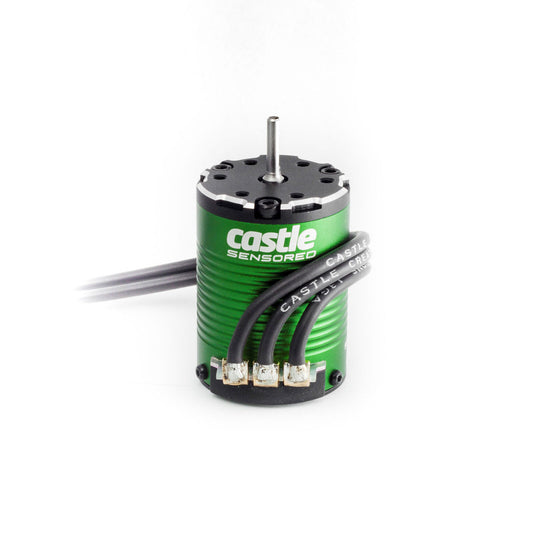 Castle Creations 1/10 4-Pole Sensored Brushless Motor, 1406-5700Kv: 4mm Bullet (CSE060005700)
