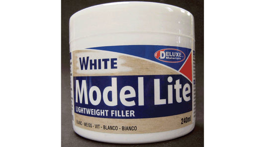 Deluxe Model Lite Balsa Filler, White: 240cc (DLMBD5) Horizon Hobby