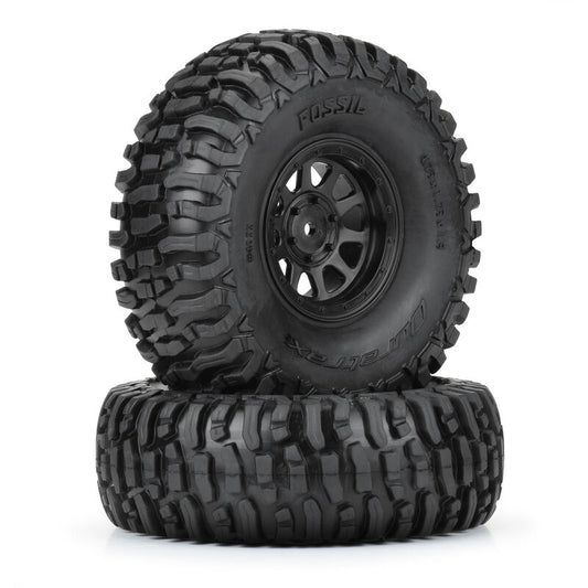 Duratrax 1/10 Fossil Font/Rear 1.9" Crawler Tires MTD 12mm Black Kodiak (2) (DTX407710)