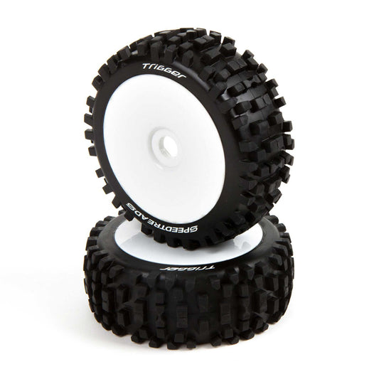 Duratrax SpeedTreads Trigger Mounted (2): 1/8 Buggy (DTXC2972)