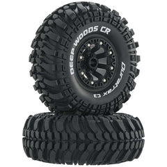 Duratrax  Deep Woods CR C3 Mntd 2.2" Crawler Black (2) (DTXC4042)