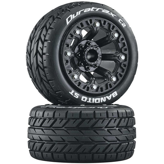 Duratrax Bandito ST 2.2 Tires, Black (2) (DTXC5105)