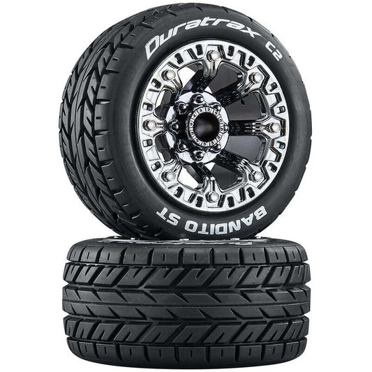 Duratrax Bandito ST 2.2 Tires, Chrome (2) (DTXC5106)