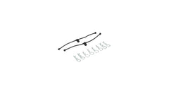 Du-Bro Body Klip Retainers, Black (2) (DUB2245)