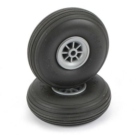 Du-Bro Treaded Wheels,2-1/2" (DUB250T)