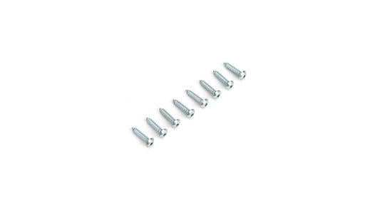 Du-Bro Button Head Screws, 4 x 1/2" (8) (DUB527)