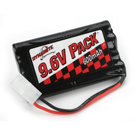 Dynamite 9.6V 600mAh 8-Cell NiCd Toy Pack (DYN1300)