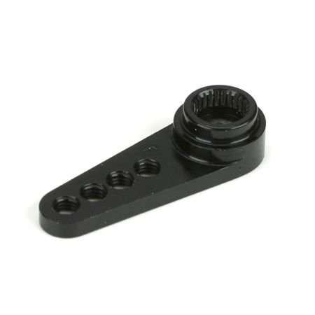 Dynamite 1/2 Machined Aluminum Servo Arm: Fut Black (DYN2531)