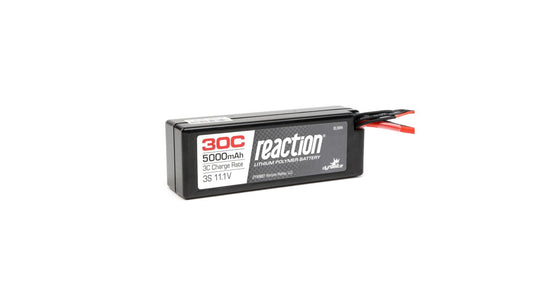 Reaction 11.1V 5000mAh 30C 3S LiPo Hardcase: EC3 (DYN9007EC)
