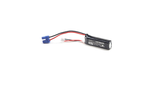 Dynamite 7.4V 600mAh 2S 20C LiPo Battery: EC3 (DYNB6223)