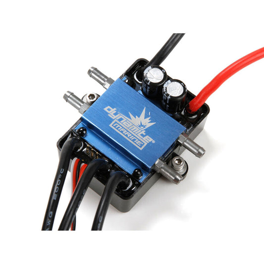 Dynamite 120A BL Marine ESC 2-6S Dual Connector (DYNM3875)