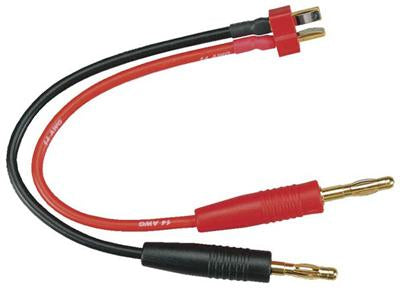 Cable Y 25 cm fiche banane 4 mm HOBBY CENTER HOB0822 : Hobby