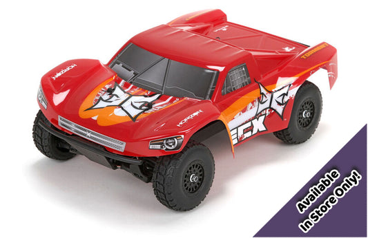 ECX 1/18 Torment 4WD Short Course Truck RTR, Red/Orange (Available in-store only) (ECX01001)