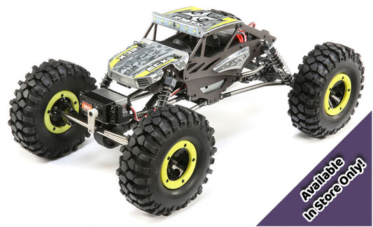 ECX 1/18 Temper 4WD Gen 2 Brushed RTR, Yellow (Available in-store Only) (ECX01015)