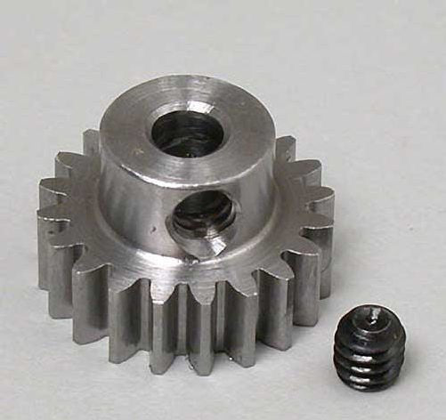 Robinson Racing 0.6 Module Steel Alloy Metric Pinion, 20T (RRP1120) Horizon Hobby