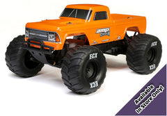 ECX 1/10 Amp Crush 2WD Monster Truck Brushed RTR, Orange (Available in-store only) (ECX03048)
