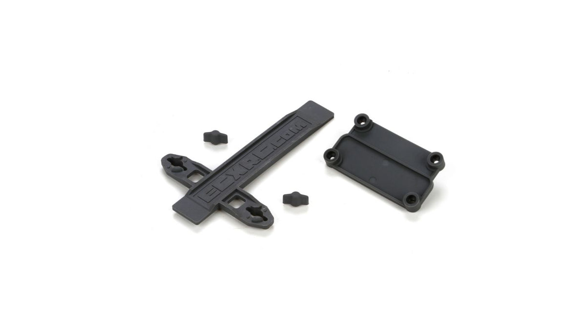 ECX Battery Strap, ESC Plate: 1/10 2WD Ruckus, Torment (ECX231003)