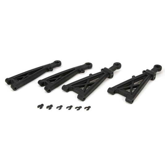 ECX Front Suspension Arm Set (2): 1/10 4WD All (ECX234001)