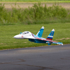E-flite SU-30 Twin 70mm EDF BNF Basic with AS3X & SAFE Select (EFL01050)
