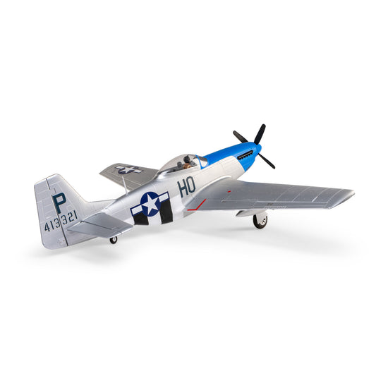 E-flite P-51D Mustang 1.2m BNF Basic with AS3X and SAFE Select “Cripes A’Mighty 3rd” (EFL089500)
