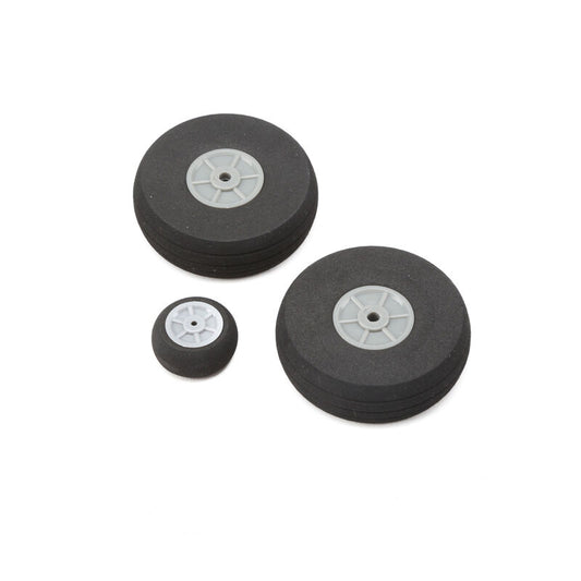 E-flite Wheels (2) 54mm (1)25mm: Commander mDp 1.4m (EFL4835)