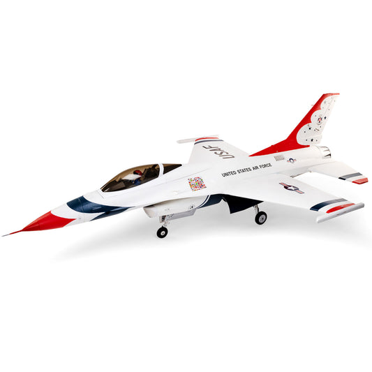 E-flite F-16 Thunderbirds 80mm EDF BNF Basic with AS3X and SAFE Select (EFL87950)