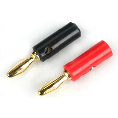 E-flite Gold Banana Plug Set with Screws (EFLA234)