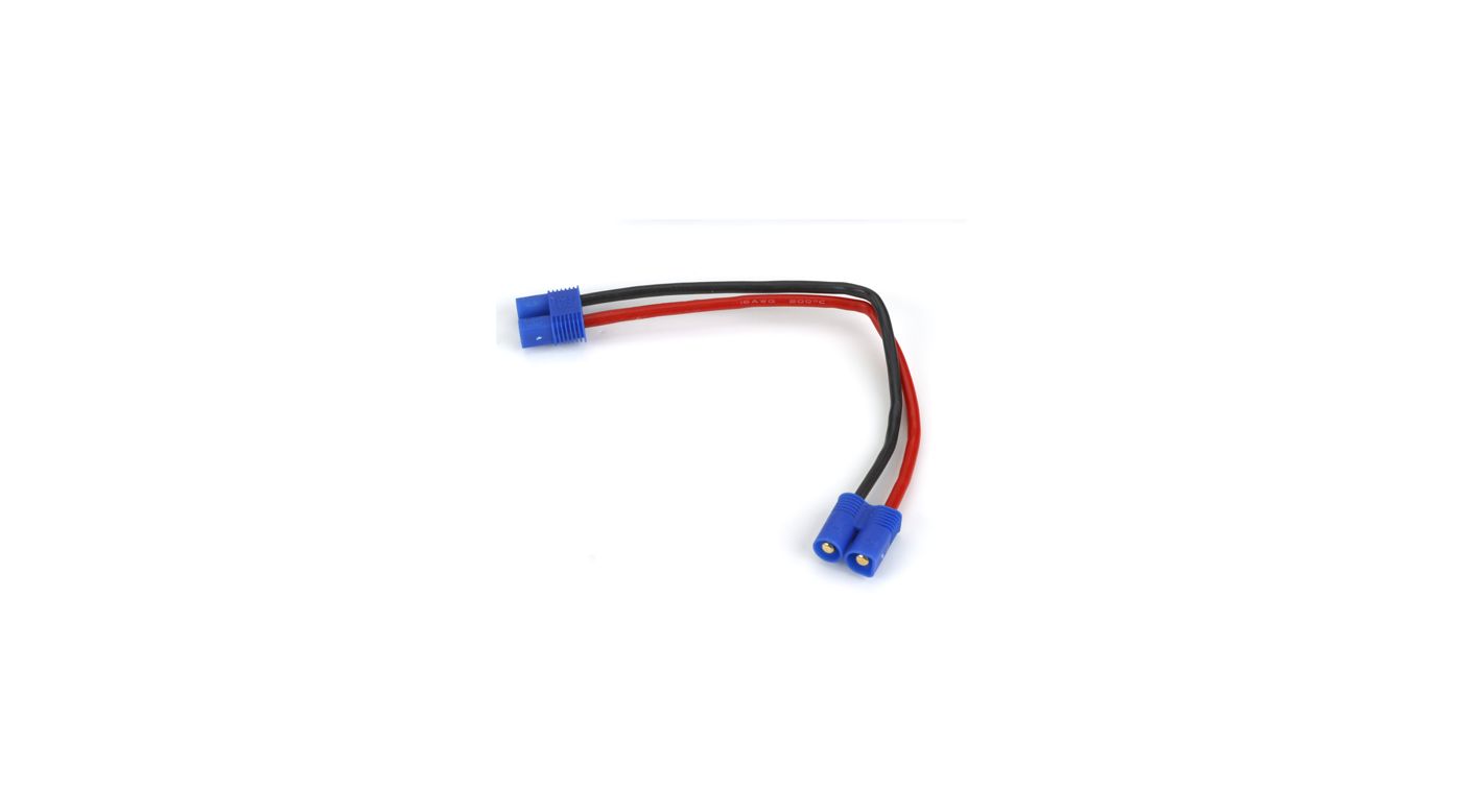 E-flite EC3 Extension Lead with 6" Wire, 16 AWG (EFLAEC311)