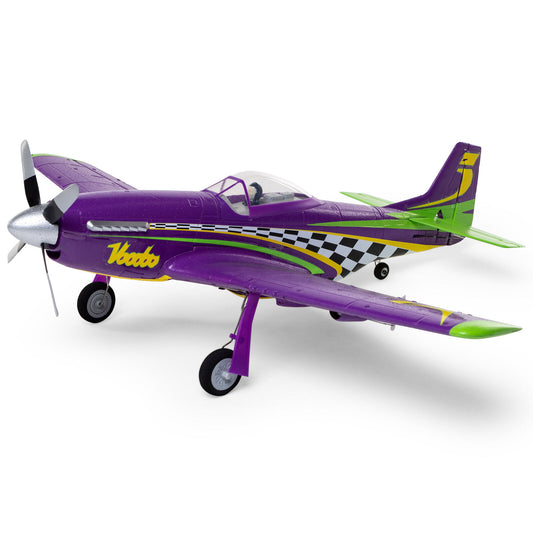 E-flite UMX P-51D Voodoo BNF Basic with AS3X and SAFE Select (EFLU4350)