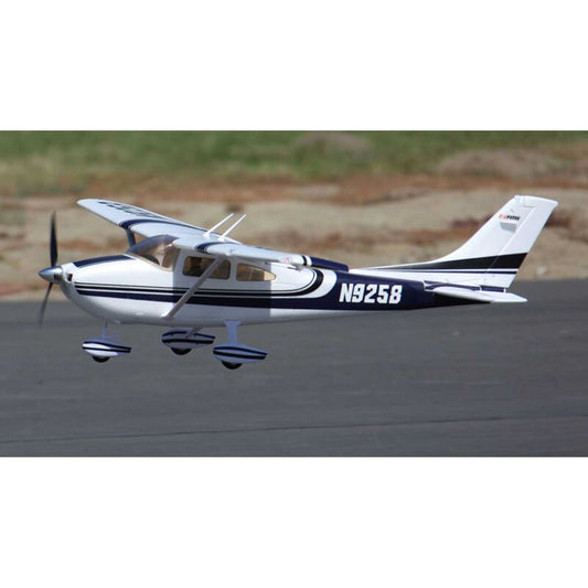 FMS Sky Trainer 182 1400mm RTF with Reflex, Blue (FMM007RABX)