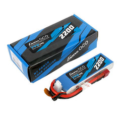 Gens Ace 7.4V 2200, 2S 45C, LiPo Soft Pack: Deans (GEA2S220045D)