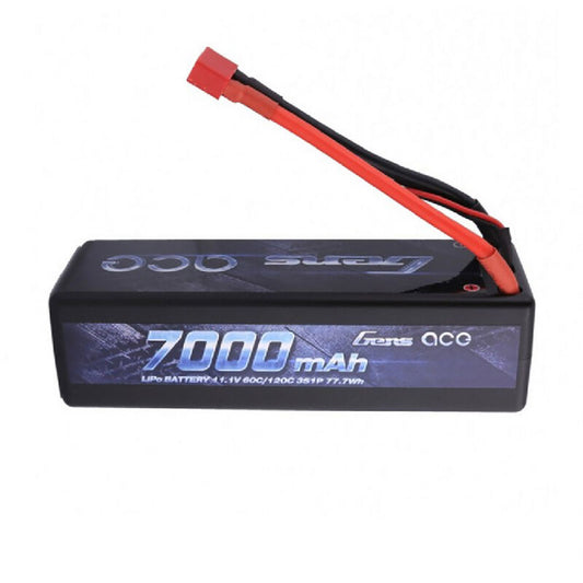 Gens Ace 11.1V 7000mAh 3S 60C Lipo: DEANS